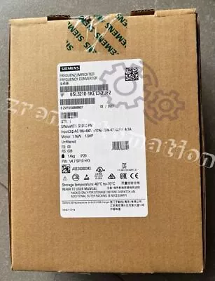 6SL3 210-1KE13-2UF2 Siemens 6SL3210-1KE13-2UF2 Brand New In Box Spot Goods • $369.55