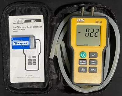 UEI Dual Differential Digital Manometer W/ Carrying Case • $80