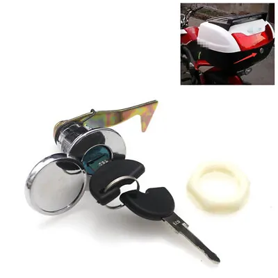 $22.94 • Buy Motorcycle Trunk Lock Scooter Moped Modification Accessories Rear Trunk Lock Kit