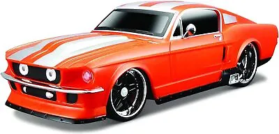Maisto Tech R/C 1:24 Scale 2.4 GHz 1967 Ford Mustang GT Metallic Orange • $48.99