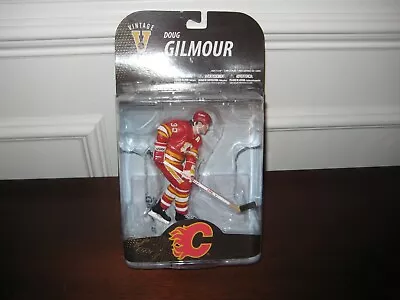 Mcfarlane Nhl Legends 7 Doug Gilmour Vintage Hockey Red Jersey Calgary Flames • $64.99