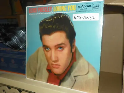 Elvis Presley Loving You Red Colored Vinyl Lp Sealed-w  No Upc-with Free Elvis • $154