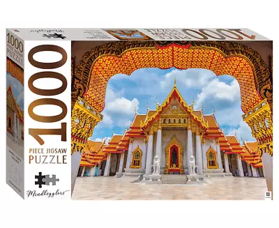 Mindbogglers Marble Temple Thailand 1000-Piece Jigsaw Puzzle • $17.11