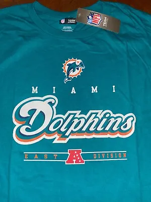 Vintage 2008 Miami Dolphins Script Tshirt XL Old Logo NWT-Rare 15yrs Old • $18.95