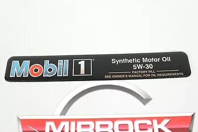 C4 Corvette Under Hood Mobil 1 Oil Emblem 1993-1996 • $15.95