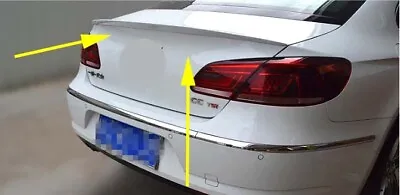Rear Factory ABS Style Spoiler For 2013-2018 VW CC Volkswagen Wing Trunk Lip • $80.63