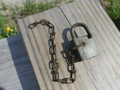 Antique US Navy Padlock By Chicago Lock Co. No Key • $21.46