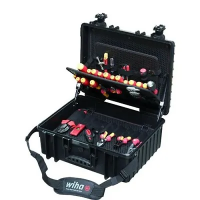 £654.91 • Buy Wiha 40523 Electrician Tool Kit VDE Professional Insulated Complete Set 81 Piece