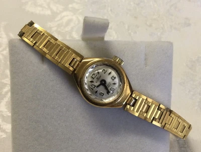 $50 • Buy Vintage Ladies Edox Watch - Gold Plated - Incabloc 17 Jewels - Works Great