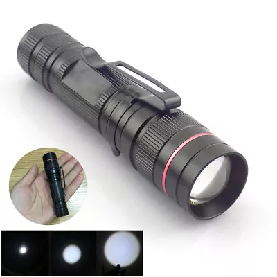 Small Led Flashlight Protable Mini Linternas Torch AA Battery Pocket Penlight • $3.99