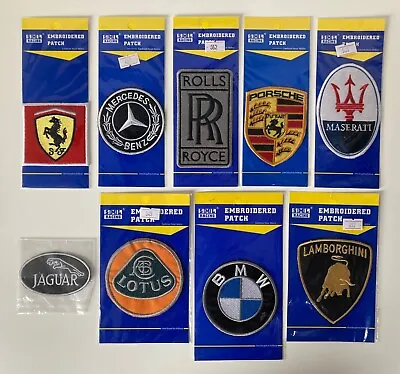 Motorsport Motor Racing Car Patch Sew / Iron On Badges • £3.95