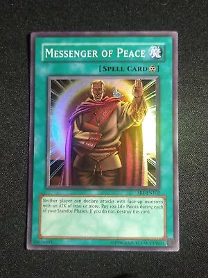 Yu-Gi-Oh! Messenger Of Peace SRL-102 Unlimited Edition Super Rare LP • $5