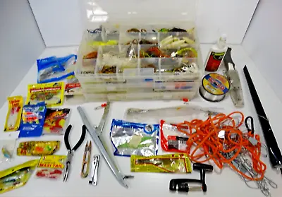 Lot Fishing  Old Tackle Box Clean Out • $98.98