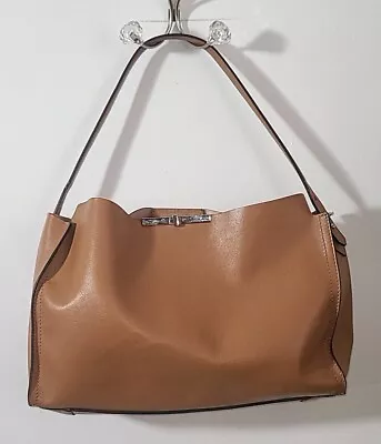 Gianni Charini Large Tan Leather Bag • £53.08