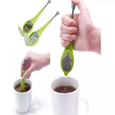 1pc Tea Infuser Strainer Loose Tea Defuser Steeper Herbal Spice Infuser Tool • $6.31