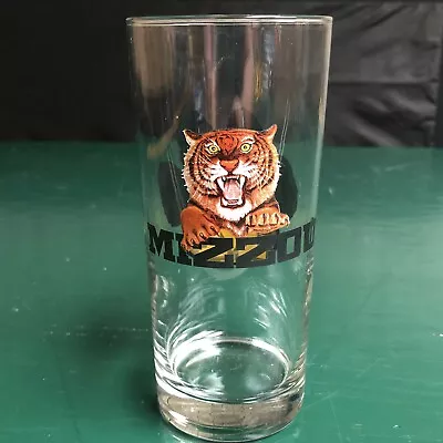 Vintage 1980s University Of Missouri Mizzou Football Glass Tumbler • $11.99