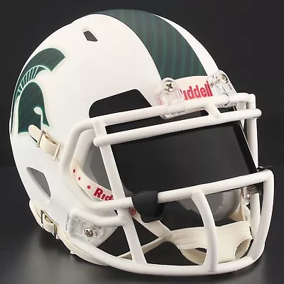 MICHIGAN STATE SPARTANS NCAA Riddell SPEED Authentic MINI Football Helmet • $48.99