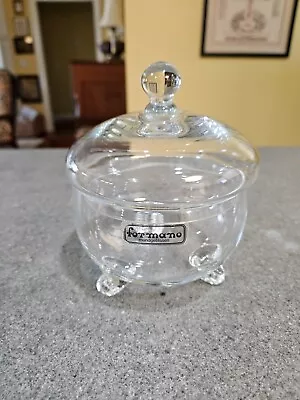 Glass Apothecary Jar With Lid For Candy Buffet -for Bathroom Decoration Party • £9.49