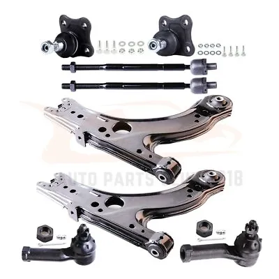 $71.91 • Buy 8x Fits 1999-2004 VW Golf Jetta Front Lower Control Arms Tie Rods Suspension Kit