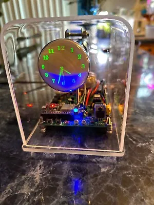 Mini Oscilloscope Clock 2BP1 CRT Cathode Ray Tube Century Font CRT Analog Vector • $250