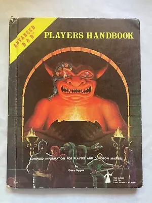 AD&D Players Handbook 1st Edition *Very Good/Excellent* 6th Printing • $65