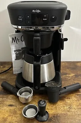 Mr. Coffee BVMC-O-CT Coffee Maker Black 10 Cup  Kcup  Espresso  Steam Wand • $65