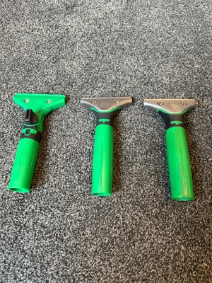 £25 • Buy Set Of 3 Unger Squeegee Handles - 2 New & 1 Used - Surplus Stock