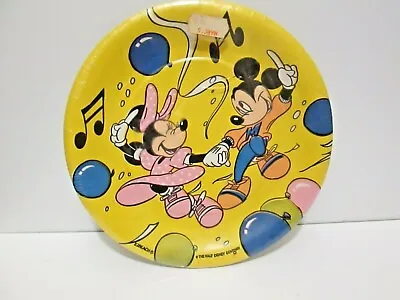 Vtg Disney Mickey Mouse Party Plates Beach Kids Birthday • $9.95