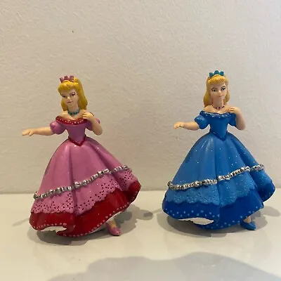 PAPO Bundle Enchanted World Princess Marion & Princess Sophie Toy Figures 2003 • £11.90