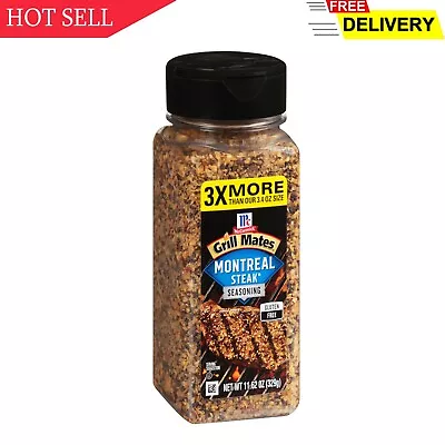 McCormick Grill Mates Montreal Steak Seasoning 11.62 Oz • $10.89