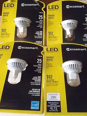 25W Equivalent Bright White (3000K) MR16 LED Flood Light Bulb (4pk) • $25.99