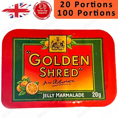 £5.99 • Buy Robertsons Assorted Golden Shred Marmalade - 20g Individual 20 & 100 Portions