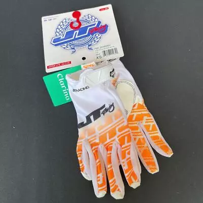 JT Racing  Motocross Gloves White Orange • $108.77