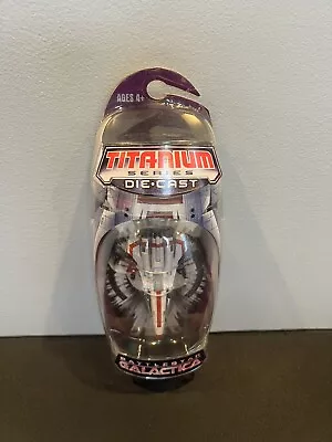 Titanium Series Die-Cast Battlestar Galactica Colonial Viper Mark VII Hasbro NEW • $20