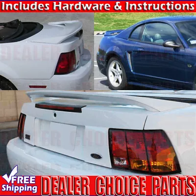 1999 2000 2001 2002 2003 2004 Ford Mustang Factory Style Trunk Spoiler UNPAINTED • $93.15