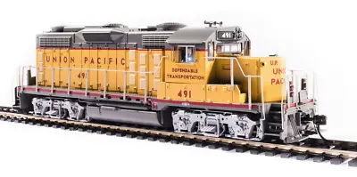 BROADWAY LIMITED 4278 HO EMD GP20 UP 489 Yellow & Gray Paragon4 Sound/DC/DCC • $225.95