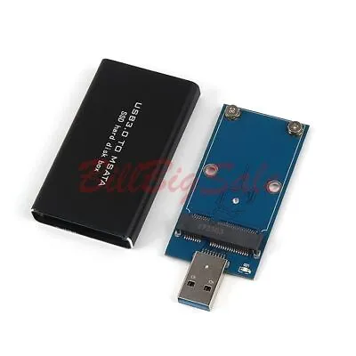 (mSATA USB Flash Drive) USB 3.0 To MSATA SSD Hard Disk Box Converter USA #3 • $8.90