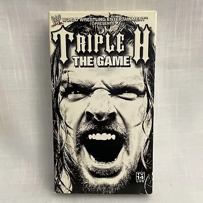 Triple H The Game WWE WWF Wrestling (VHS 2002) VCR Video Tape Used • $5.99