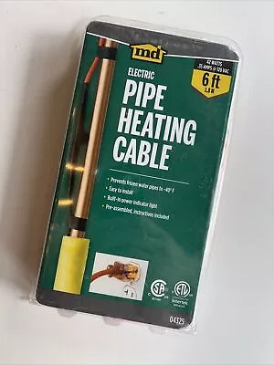 M-D Building Products 4325 M-D 0 Pipe Heating Cable 6' Feet Long • $12.95