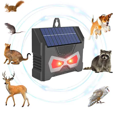 Solar Animal Repellent Tool Waterproof  Raccoon Repeller With  H3K0 • $13.79