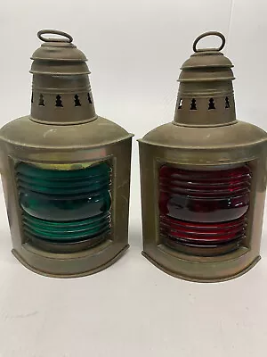 Vintage Perko Navigation Light Lot 2 Perkins Copper Lot 2 FREE SHIPPING • $678.60