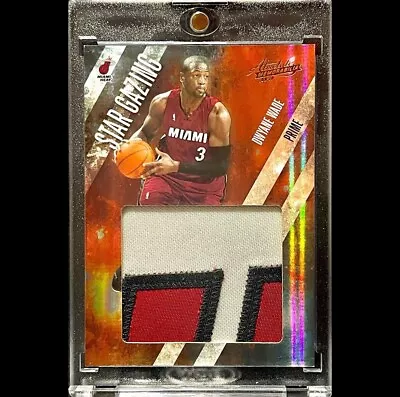 2009 Absolute DWYANE WADE JUMBO PATCH Star Gazing /5 Miami Heat • $189.99