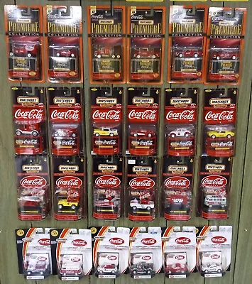 Matchbox Premiere/Collectables/50th Coca-Cola Series 1998/99/01 4 Full Sets NIP • $200