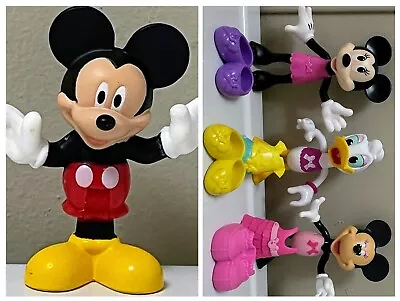 Lot Of 4 Disney Mattel & Just Play Minnie Mouse & Daisy Duck Snap & Pose-Mickey  • $0.99