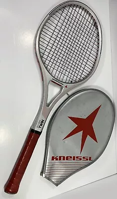 Kneissl Red Star Twin Tennis Racquet (4 3/8 SL 3) Made In Austria + Head Cover • $74.32