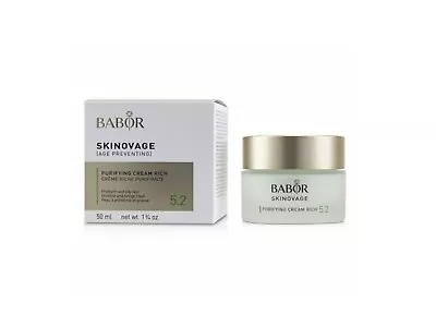 Babor Skinovage Purifying Cream Rich Creme Riche Purifiante 5.2 50ml • $59.75