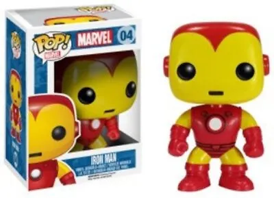 Funko Pop! Marvel Iron - Man Vinyl Action Figure #04 - Damaged Box • £9.99