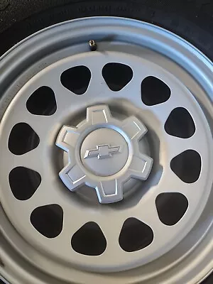 17  Chevrolet Gmc Silverado Sierra 1500 Silver Steel Wheel Rim Factory Oem (4) • $85