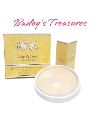 Vintage Nina Ricci L'air Du Temps Refill Perfumed Body Pressed Powder 3.5 Oz • $149.95