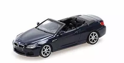 Minichamps 1/87 HO BMW M6 Cabrio (2015) Blue Met. 870027330 • $24.99